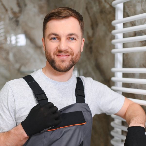 Монтаж електричної рушникосушарки