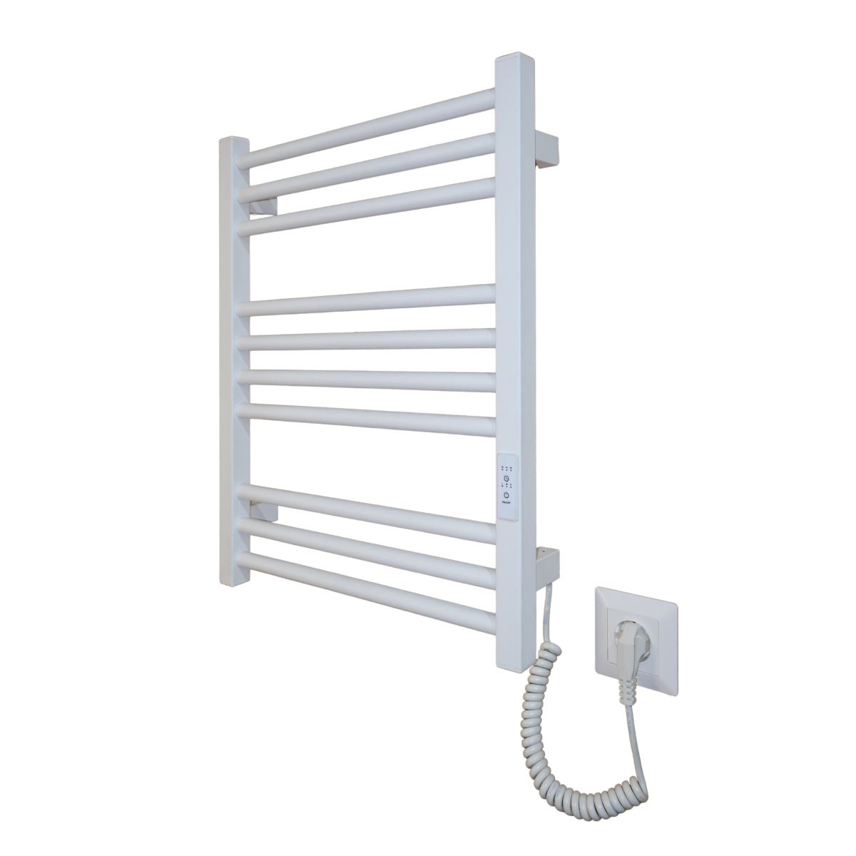 Рушникосушарка електрична Carino ARIANNA з контроллером Білий матовий 590*490