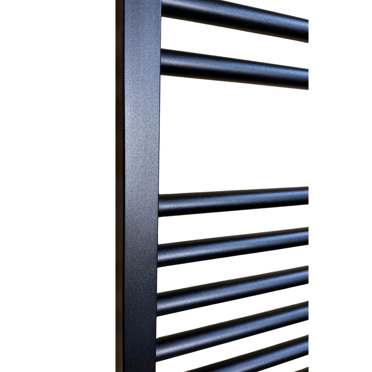 Рушникосушарка електрична Carino ARIANNA з кнопкою Чорний матовий 790*490