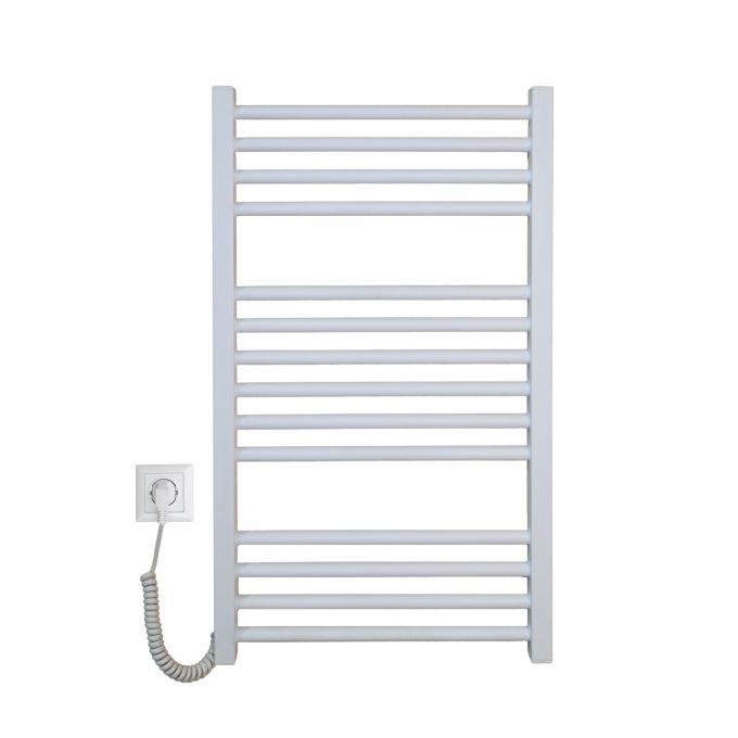 Рушникосушарка електрична Carino ARIANNA з кнопкою Білий матовий 790*490