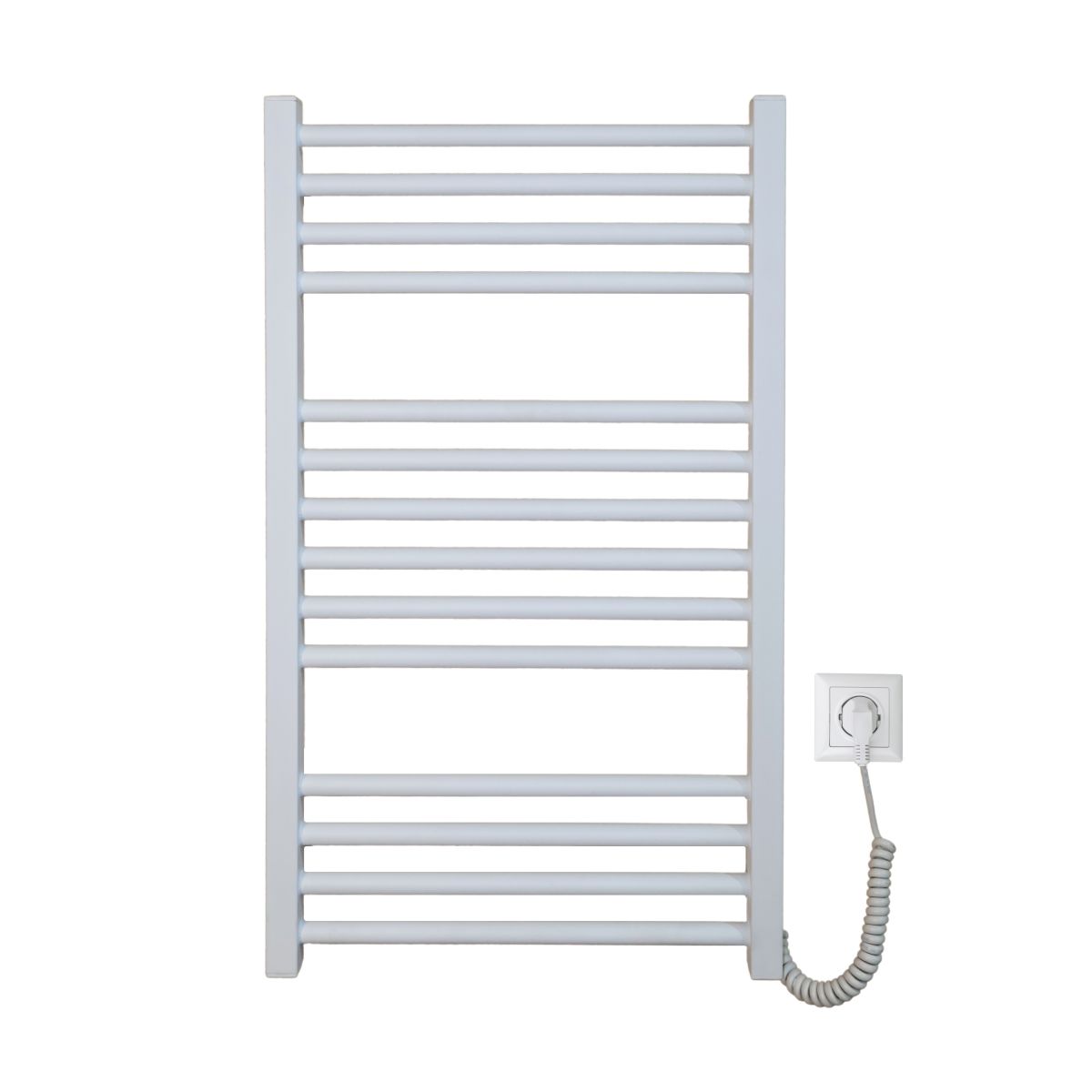 Рушникосушарка електрична Carino ARIANNA з кнопкою Білий матовий 790*490