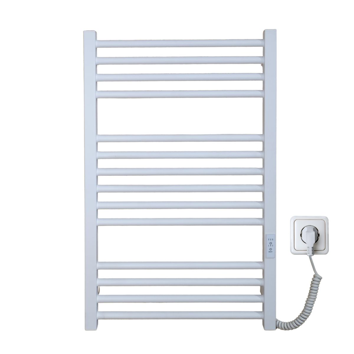 Рушникосушарка електрична Carino ARIANNA з контроллером Білий матовий 790*490