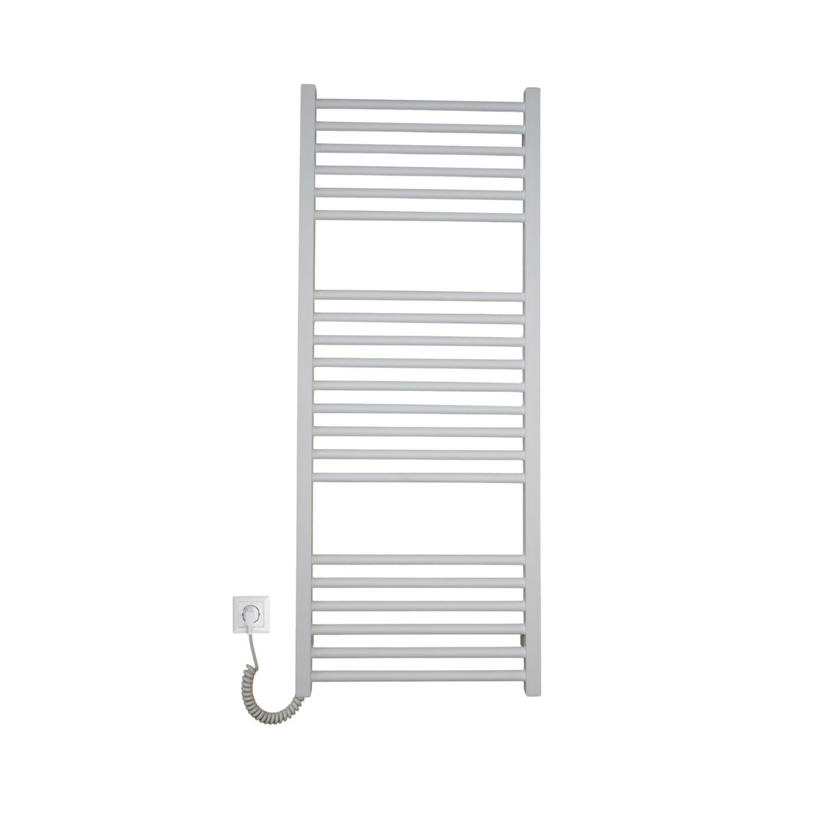 Рушникосушарка електрична Carino ARIANNA з кнопкою Білий матовий 1190*490