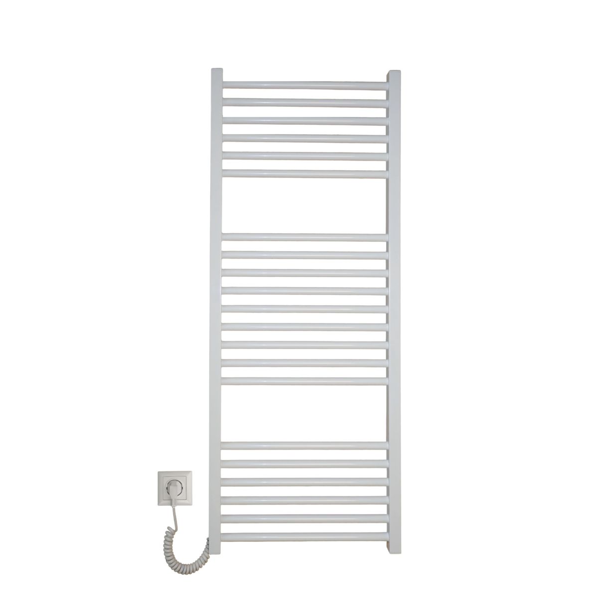 Рушникосушарка електрична Carino ARIANNA з кнопкою Білий глянець 1190*490