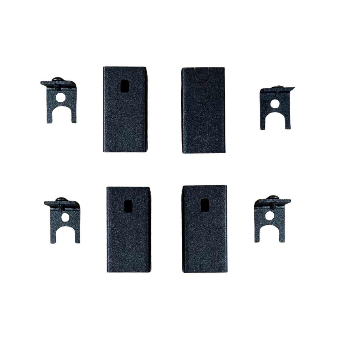 Рушникосушарка електрична Carino LORENZO з контроллером Чорний глянець 590*490