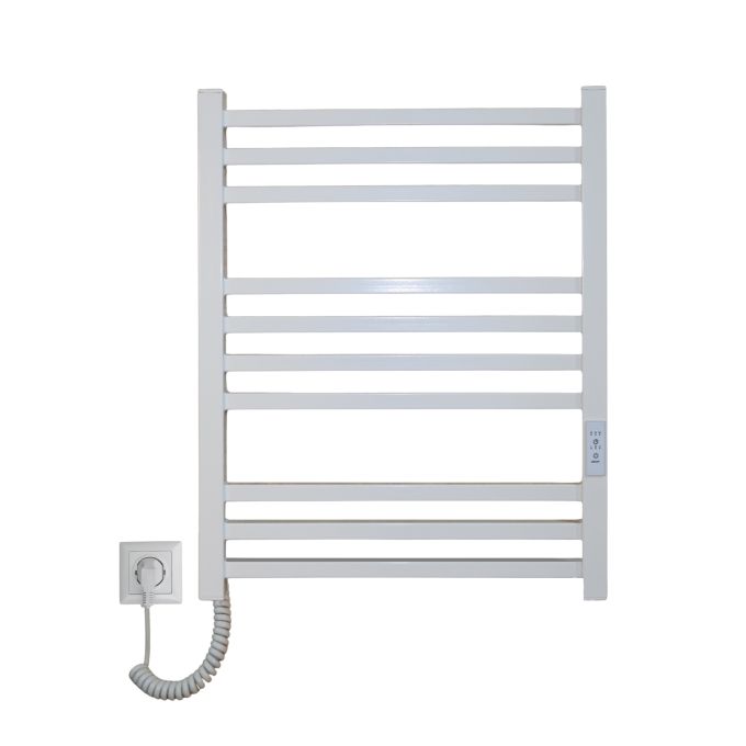 Рушникосушарка електрична Carino LORENZO з контроллером Білий глянець 590*490