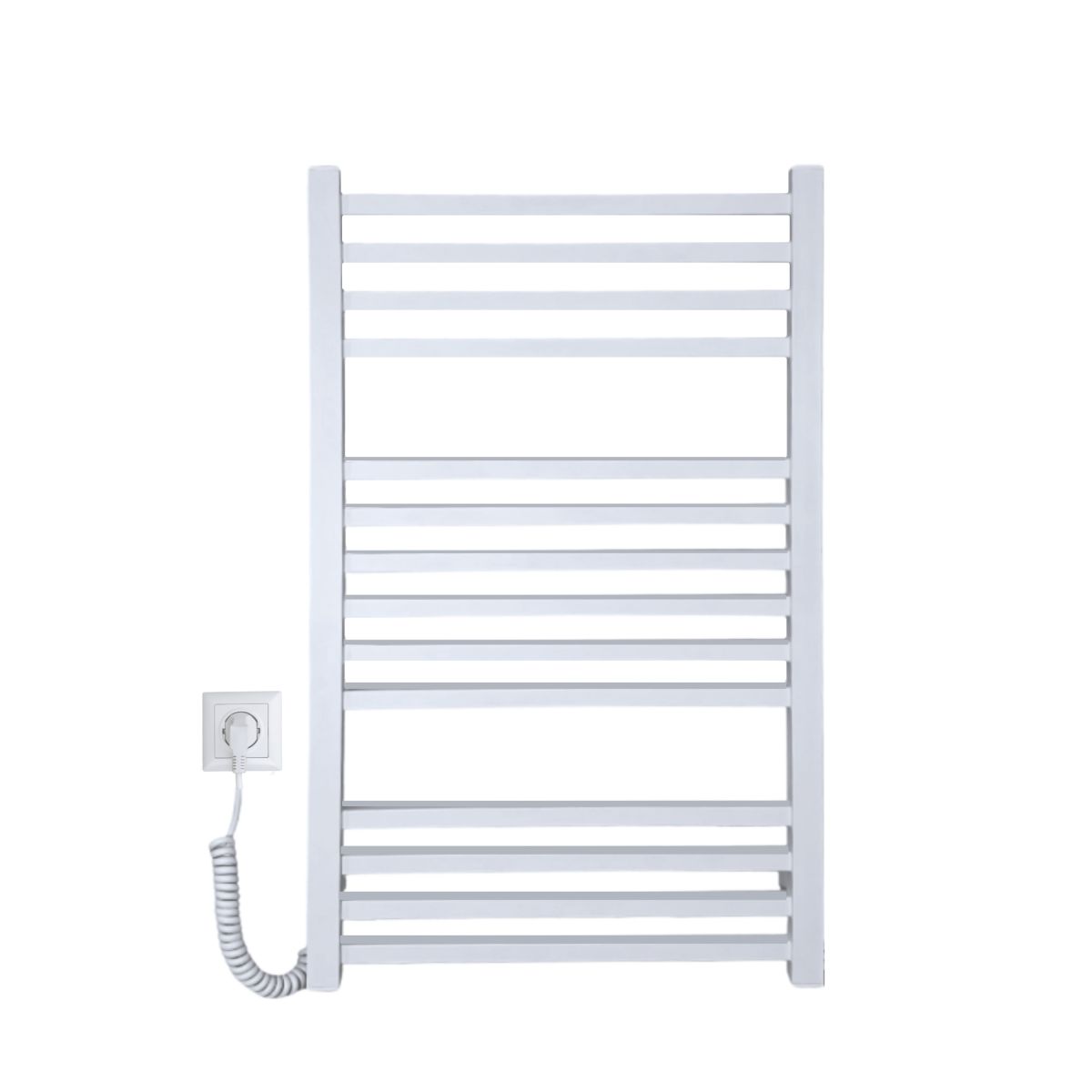 Рушникосушарка електрична Carino LORENZO з кнопкою Білий матовий 790*490