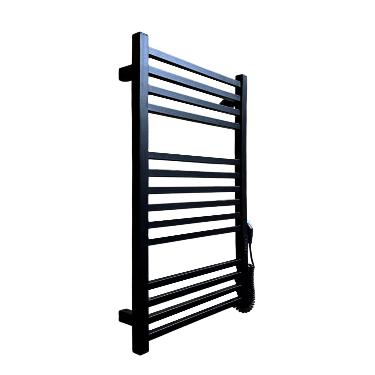 Рушникосушарка електрична Carino LORENZO з контроллером Чорний матовий 790*490