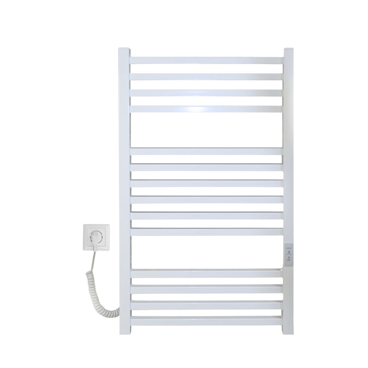 Рушникосушарка електрична Carino LORENZO з контроллером Білий глянець 790*490