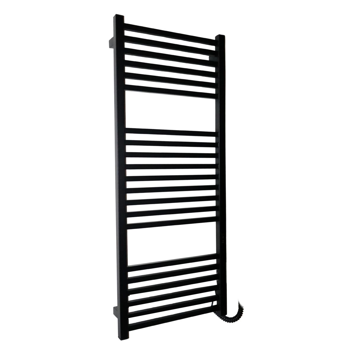 Рушникосушарка електрична Carino LORENZO з контроллером Чорний матовий 1190*490