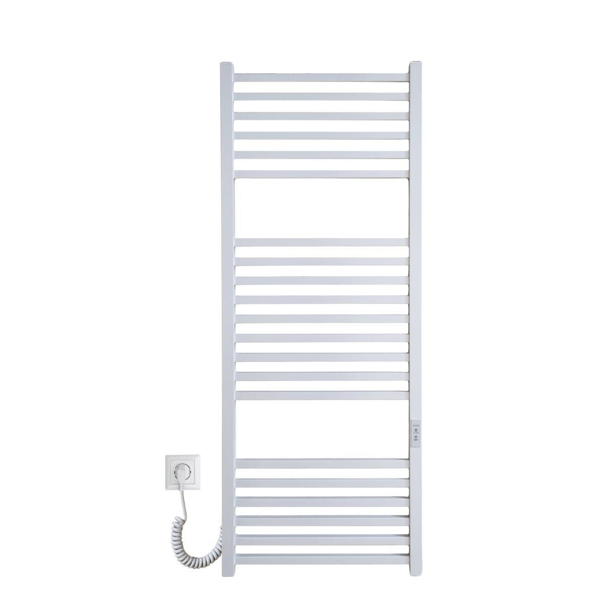 Рушникосушарка електрична Carino LORENZO з контроллером Білий матовий 1190*490