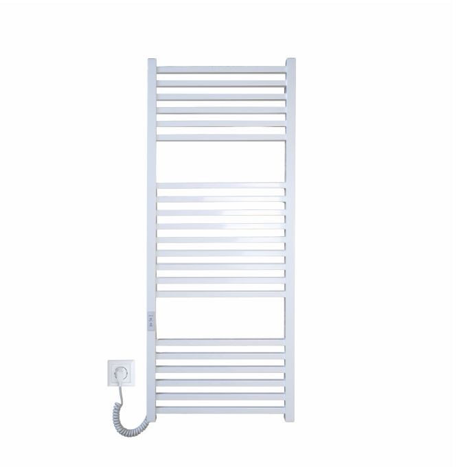 Рушникосушарка електрична Carino LORENZO з контроллером Білий глянець 1190*490