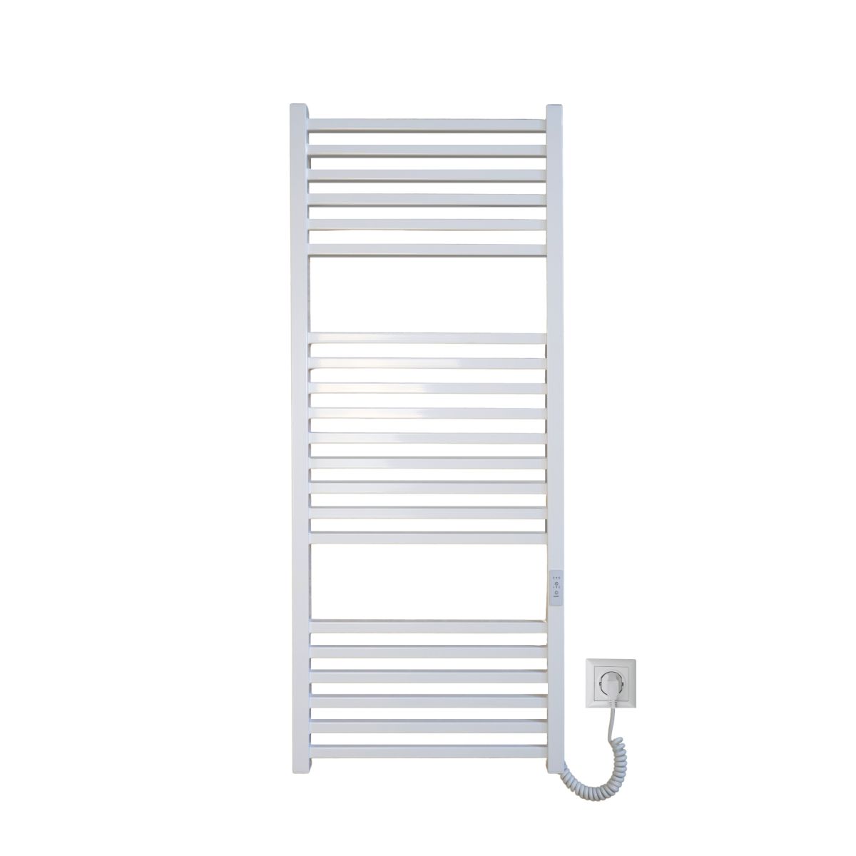 Рушникосушарка електрична Carino LORENZO з контроллером Білий глянець 1190*490