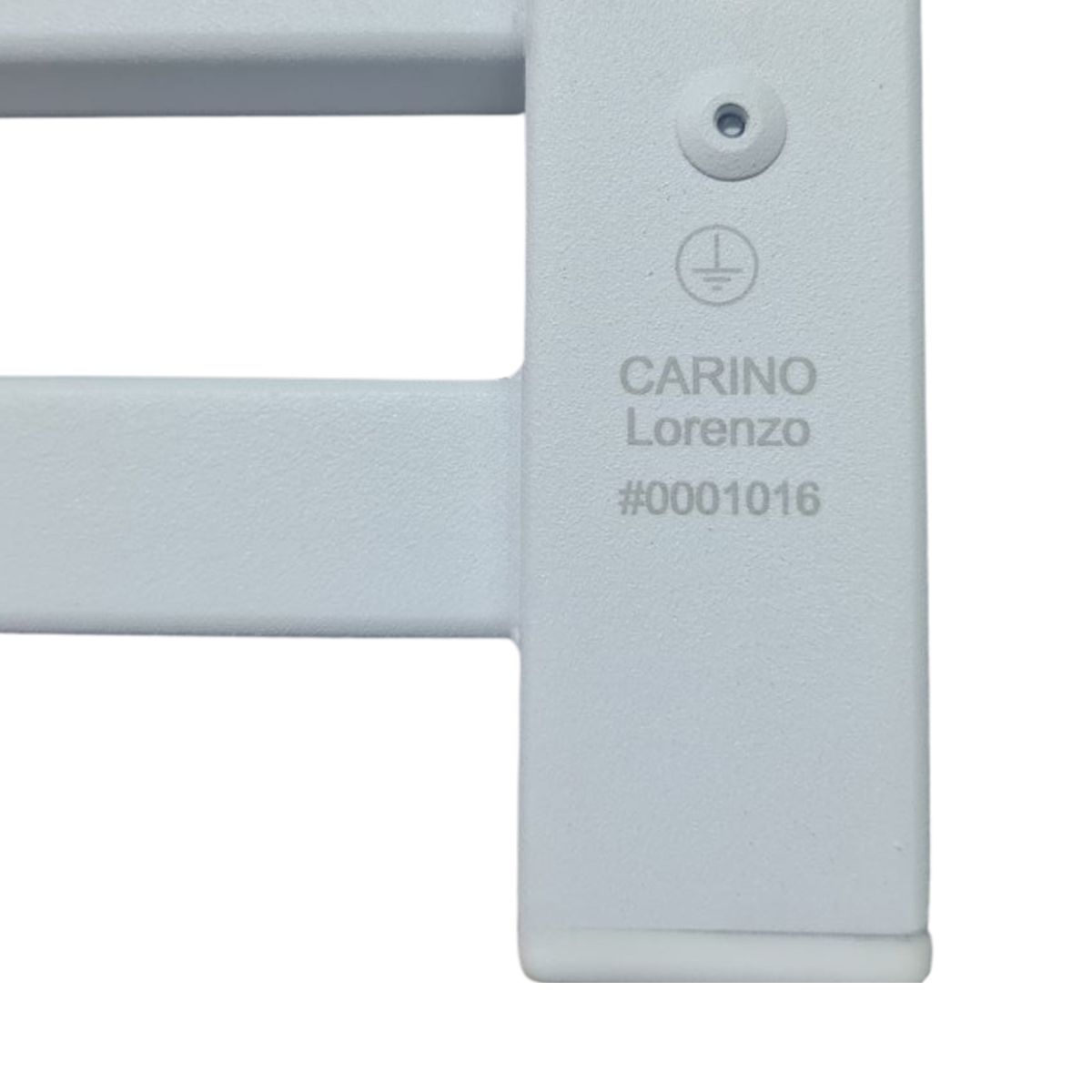 Рушникосушарка електрична Carino LORENZO з контроллером Білий глянець 1190*490