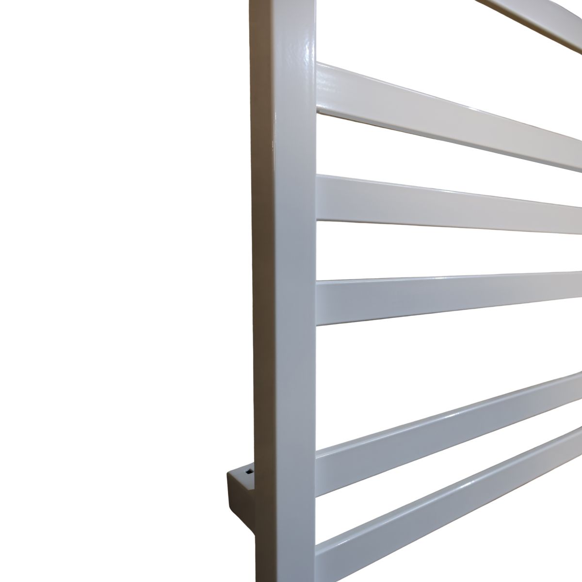 Рушникосушарка електрична Carino RICARDO з кнопкою Білий глянець 590*490