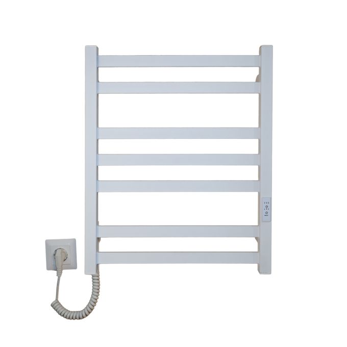 Рушникосушарка електрична Carino RICARDO з контроллером Білий матовий 590*490