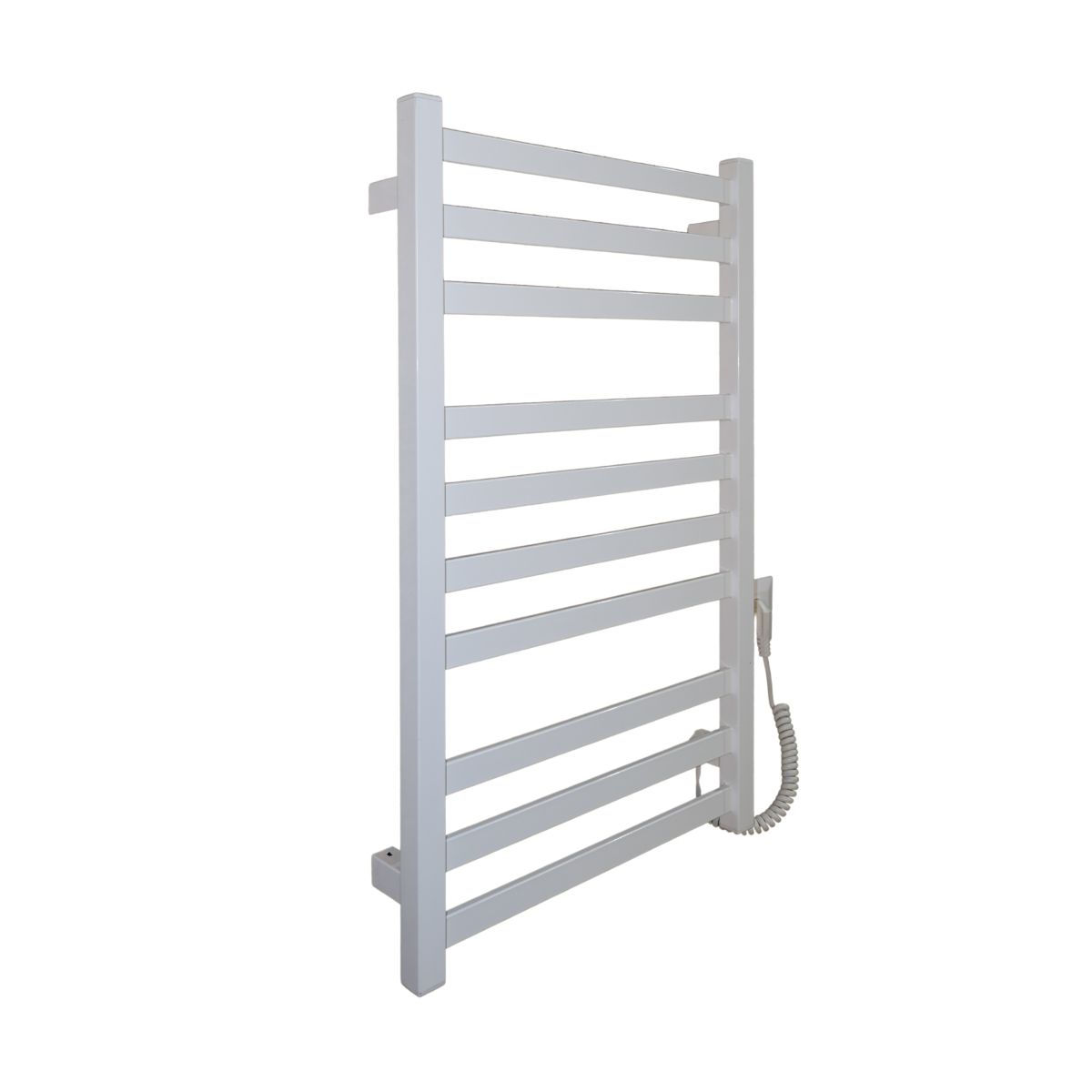 Рушникосушарка електрична Carino RICARDO з кнопкою Білий глянець 790*490