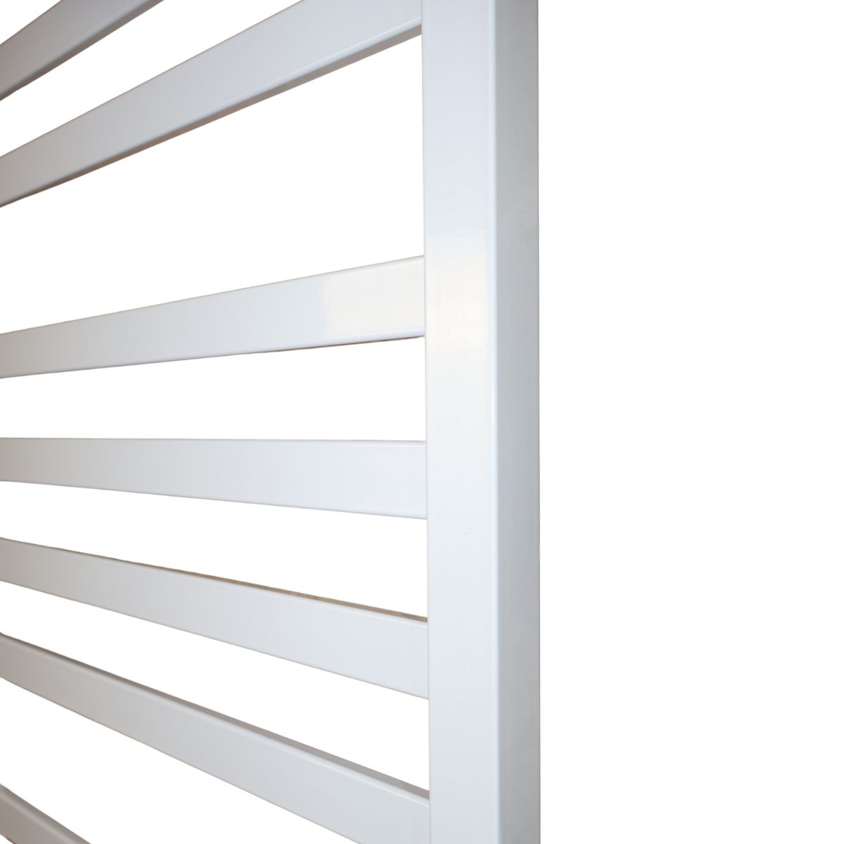 Рушникосушарка електрична Carino RICARDO з кнопкою Білий глянець 790*490