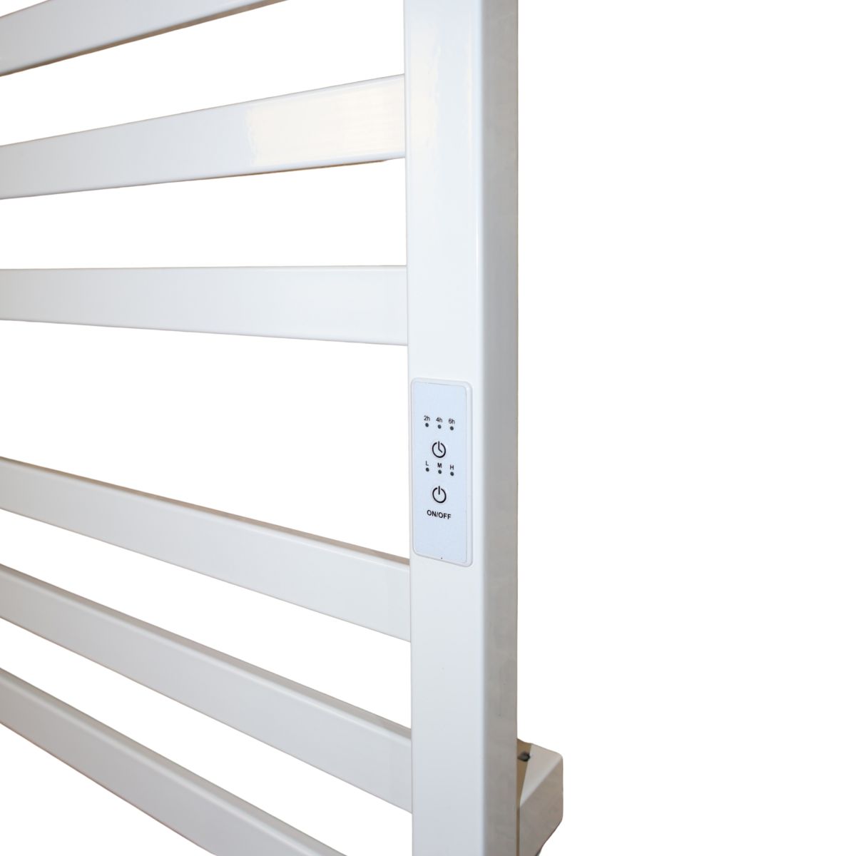 Рушникосушарка електрична Carino RICARDO з контроллером Білий глянець 790*490