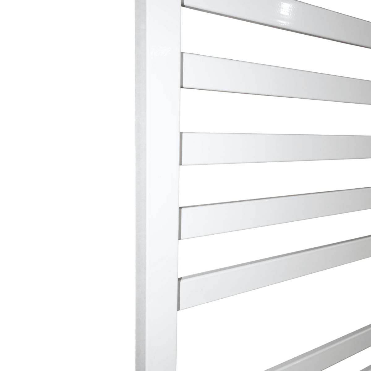 Рушникосушарка електрична Carino RICARDO з кнопкою Білий глянець 1190*490