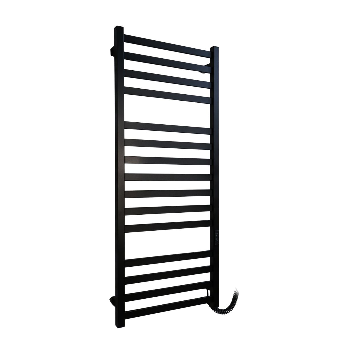 Рушникосушарка електрична Carino RICARDO з контроллером Чорний матовий 1190*490