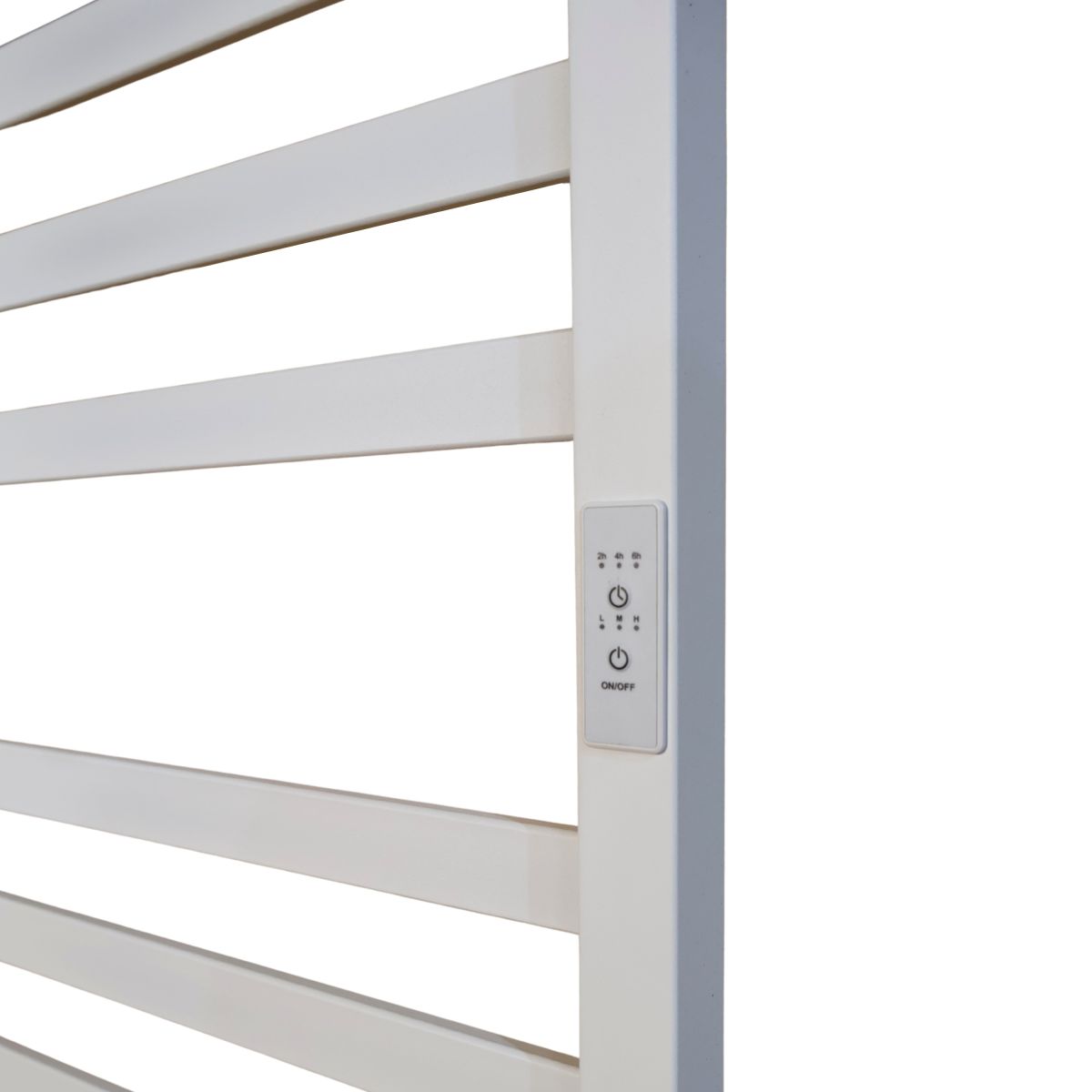 Рушникосушарка електрична Carino RICARDO з контроллером Білий матовий 1190*490