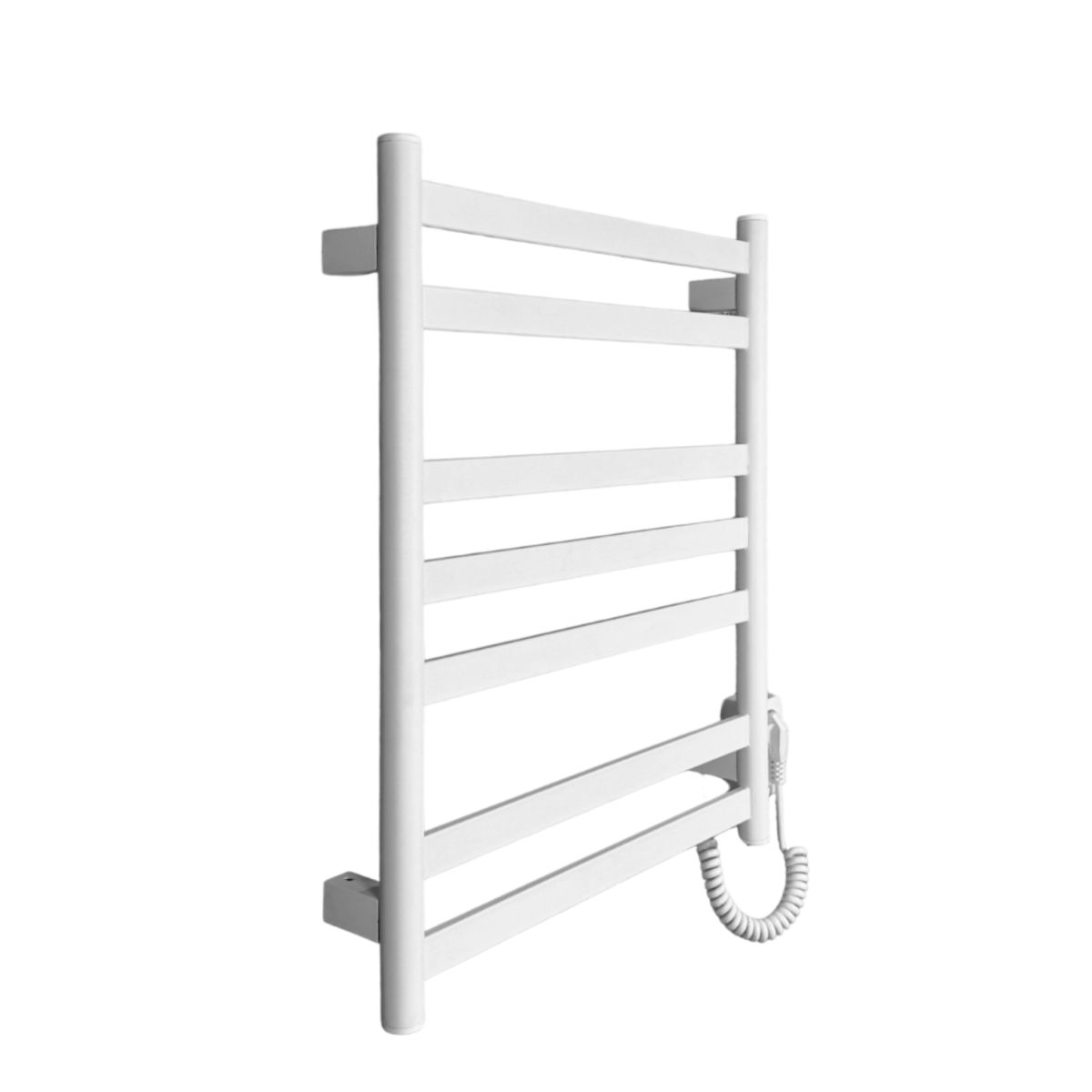 Рушникосушарка електрична Carino MIA з кнопкою Білий матовий 590*490