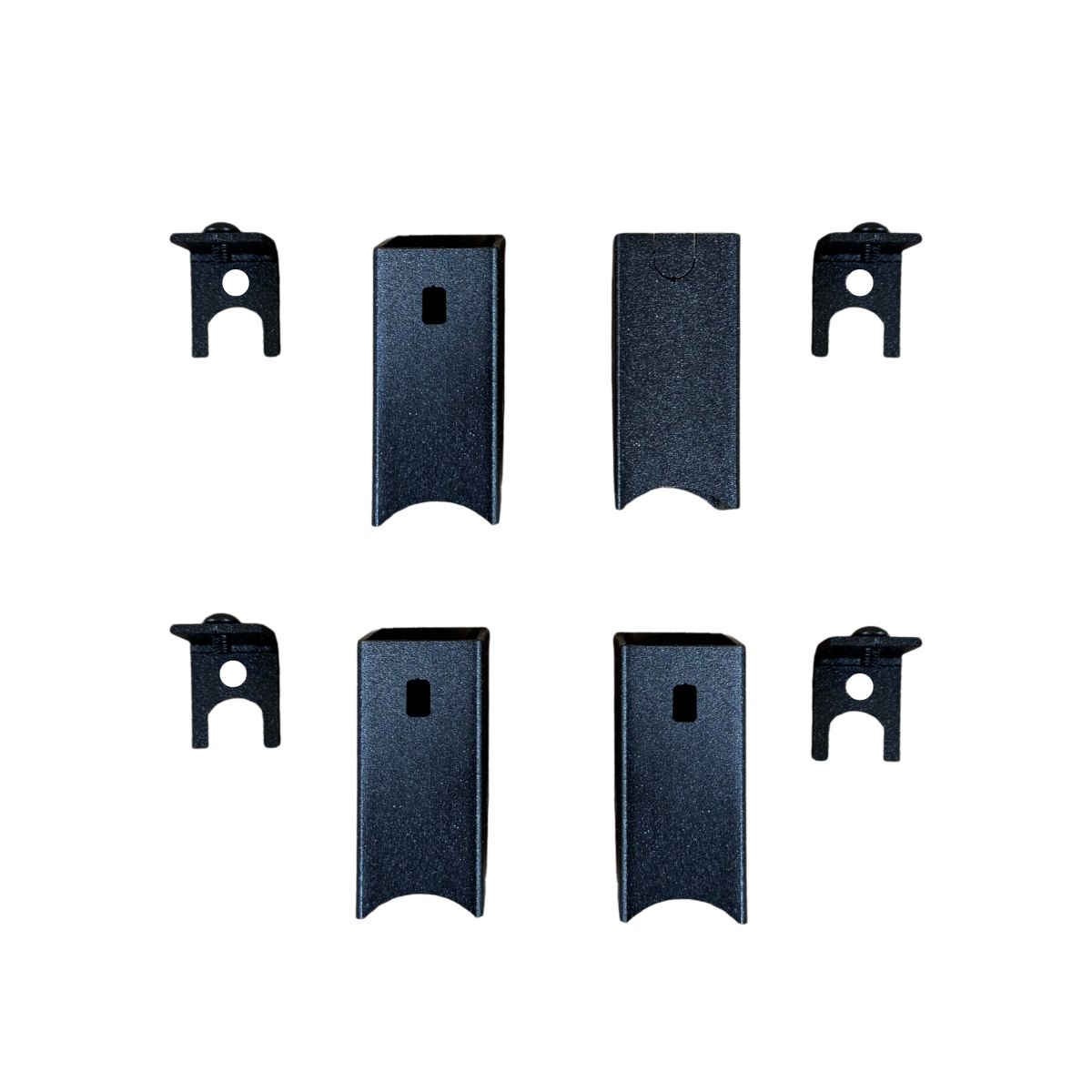 Рушникосушарка електрична Carino MIA з контроллером Чорний матовий 590*490