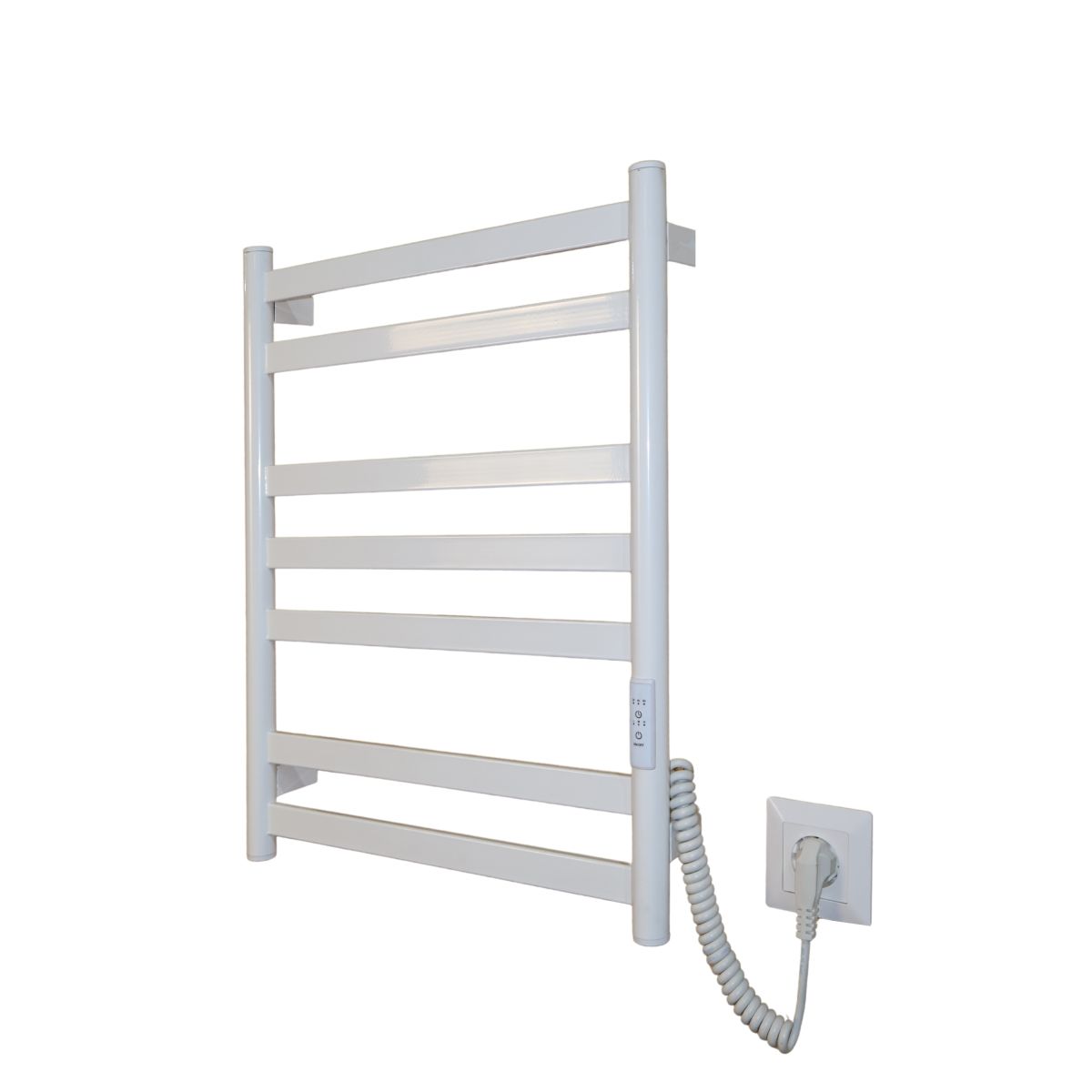 Рушникосушарка електрична Carino MIA з контроллером Білий глянець 590*490