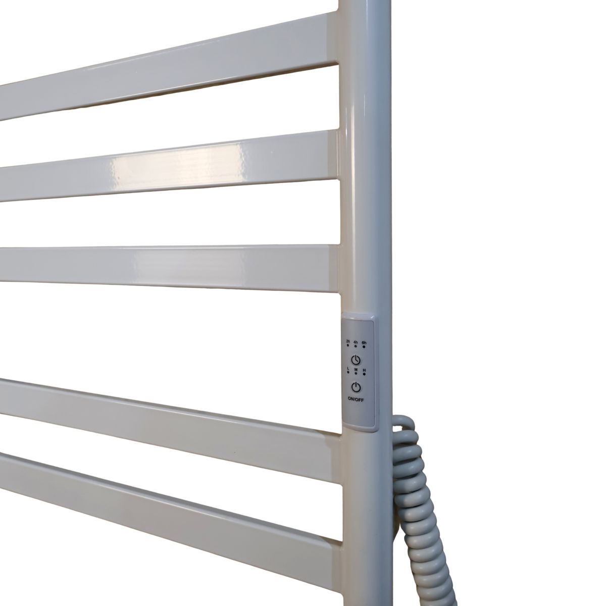 Рушникосушарка електрична Carino MIA з контроллером Білий глянець 590*490