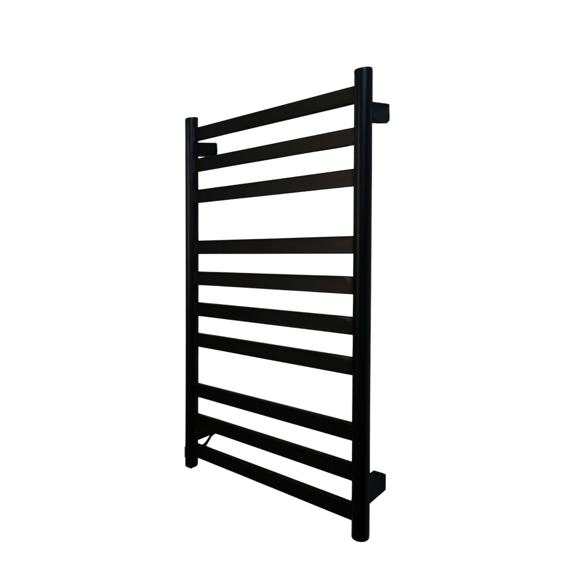 Рушникосушарка електрична MIA з кнопкою Чорний матовий 790*490