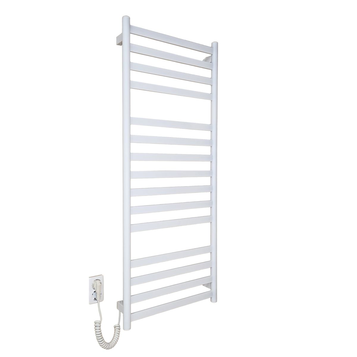 Рушникосушарка електрична Carino MIA з кнопкою Білий матовий 1190*490