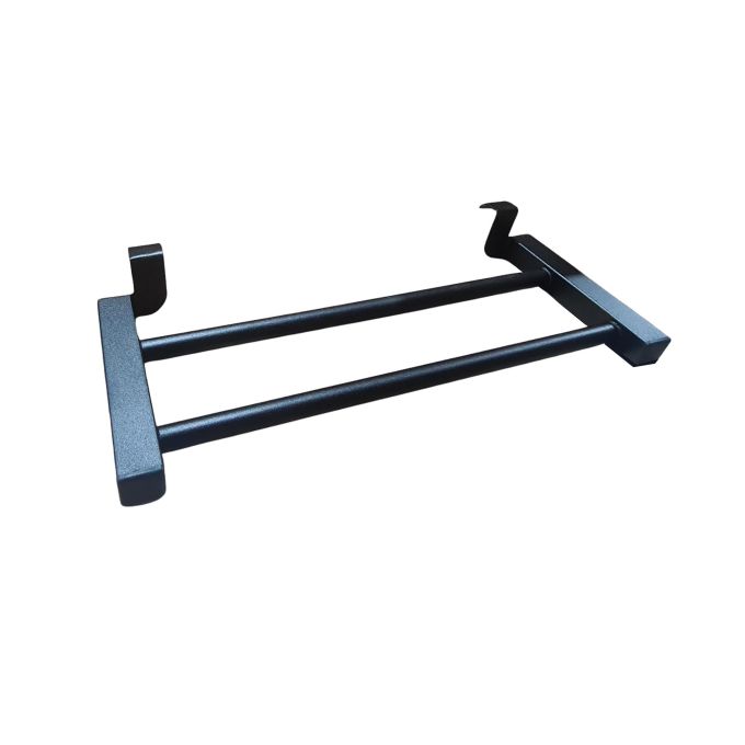 Поличка для рушникосушарки Carino ARIANNA, коротка, Чорний мат