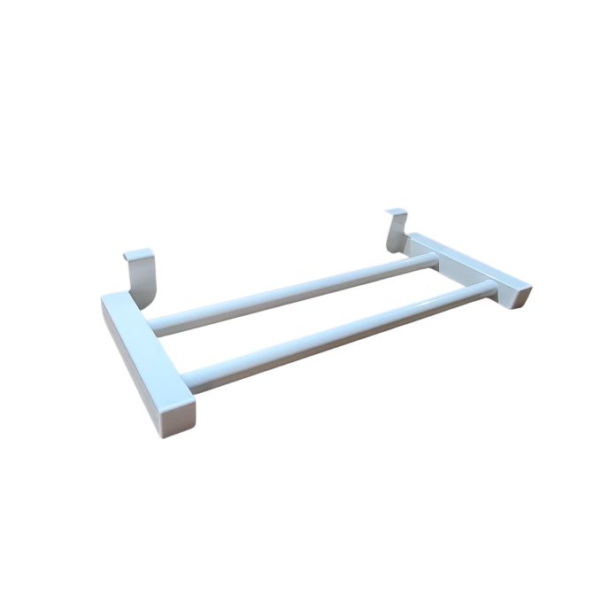 Поличка для рушникосушарки Carino ARIANNA, коротка, Білий глянець