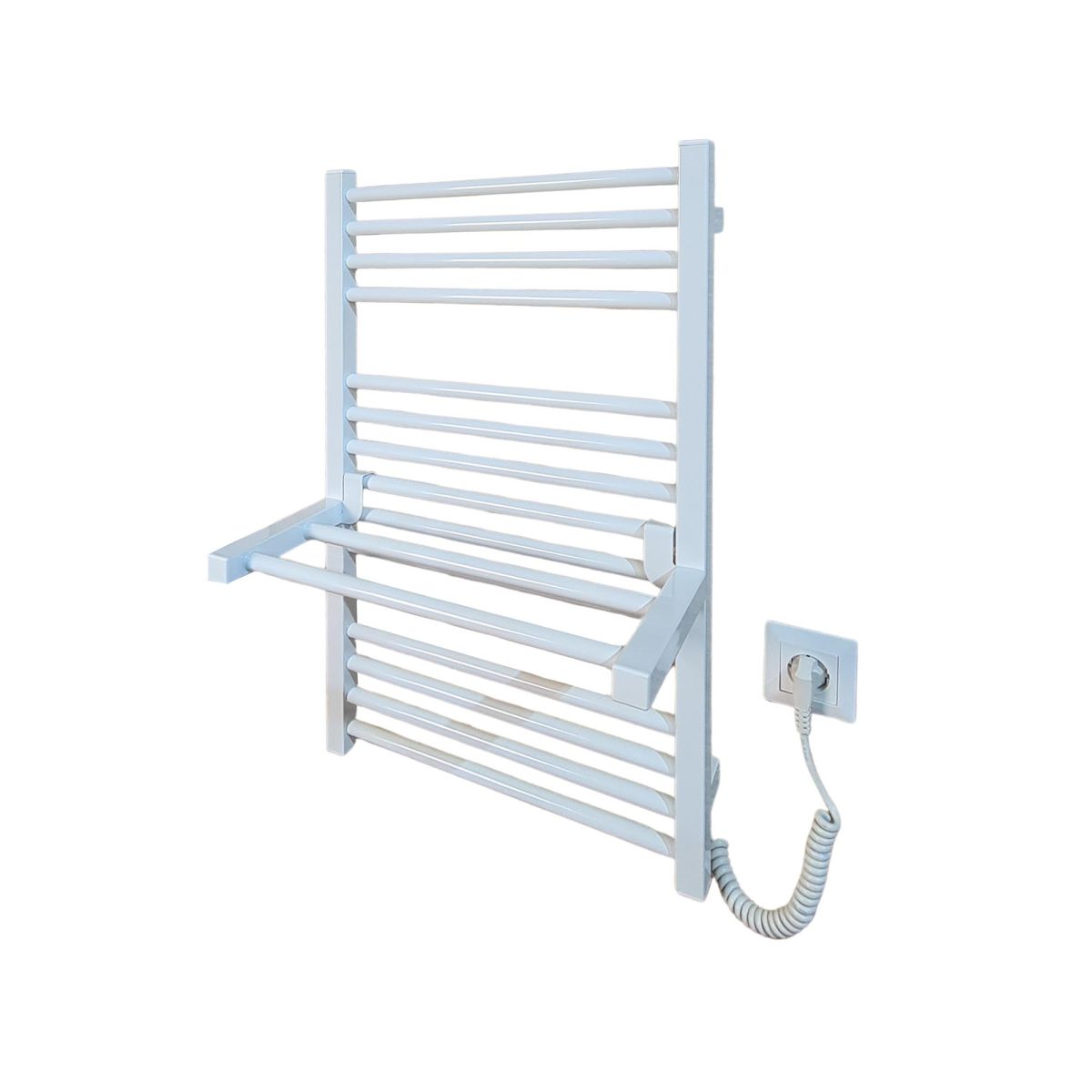 Поличка для рушникосушарки Carino ARIANNA, коротка, Білий глянець