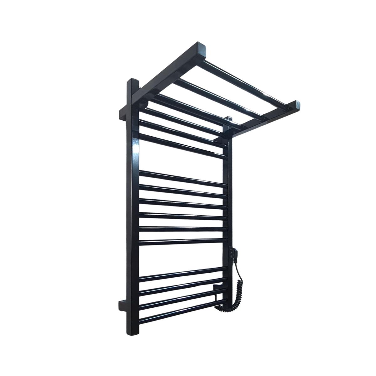 Поличка для рушникосушарки Carino ARIANNA, довга, Чорний глянець