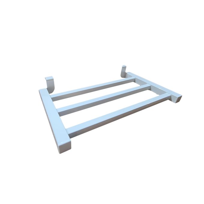 Поличка для рушникосушарки Carino LORENZO, довга, Білий глянець