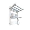 Поличка для рушникосушарки Carino LORENZO, довга, Білий глянець