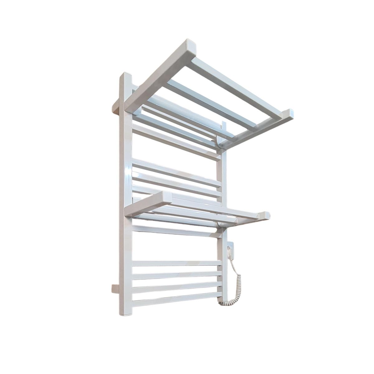 Поличка для рушникосушарки Carino LORENZO, довга, Білий глянець