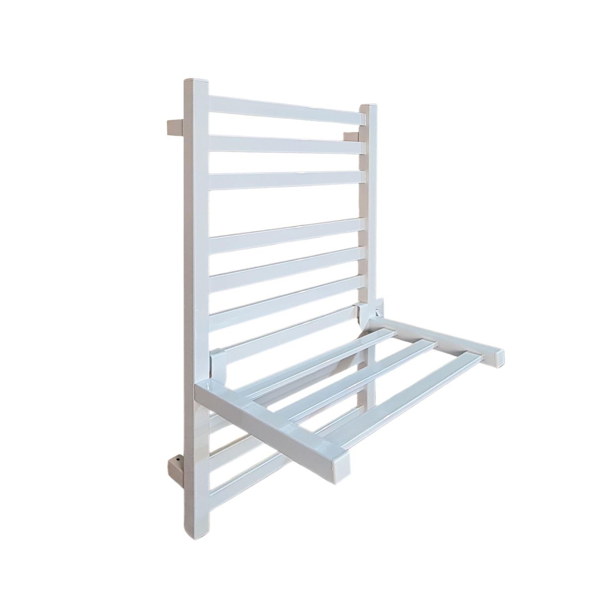 Поличка для рушникосушарки Carino RICARDO, довга, Білий глянець