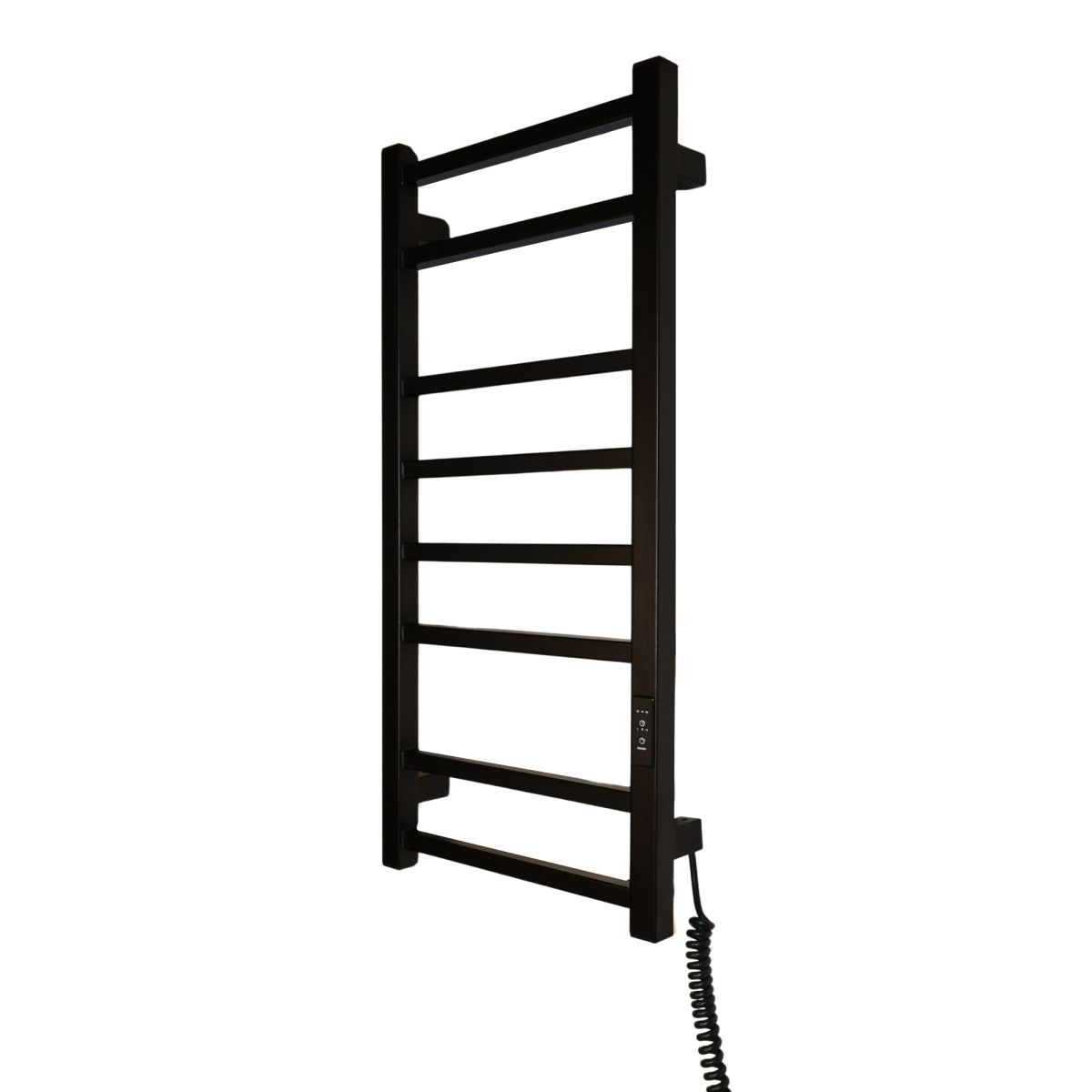 Рушникосушарка електрична Carino FABIA з контроллером Чорний мат 790*370