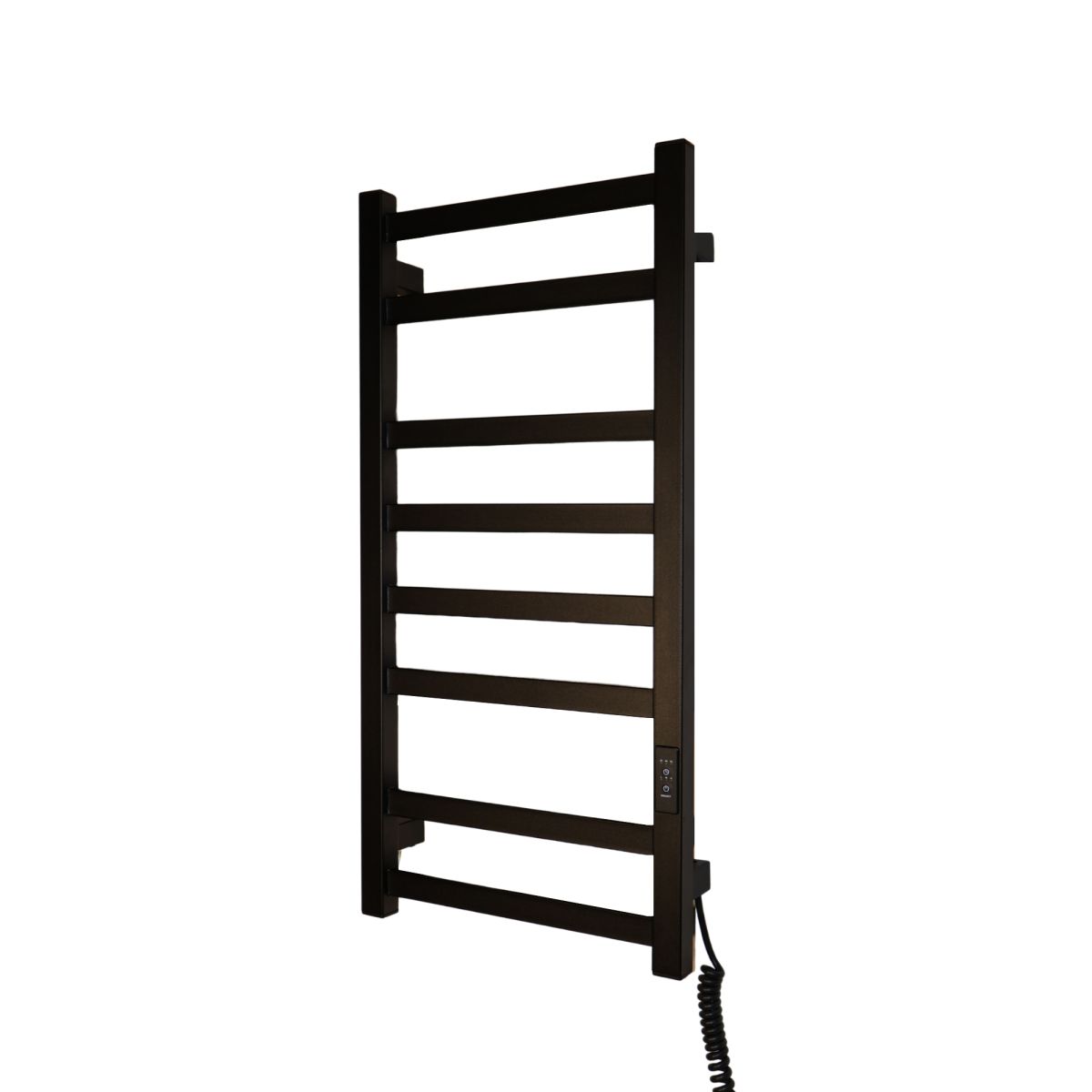 Рушникосушарка електрична Carino LUCA з контроллером Чорний мат 790*370