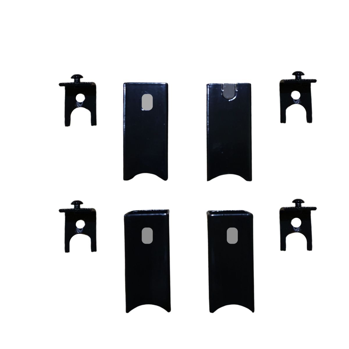 Рушникосушарка електрична Carino LUCA з контроллером Чорний мат 790*370