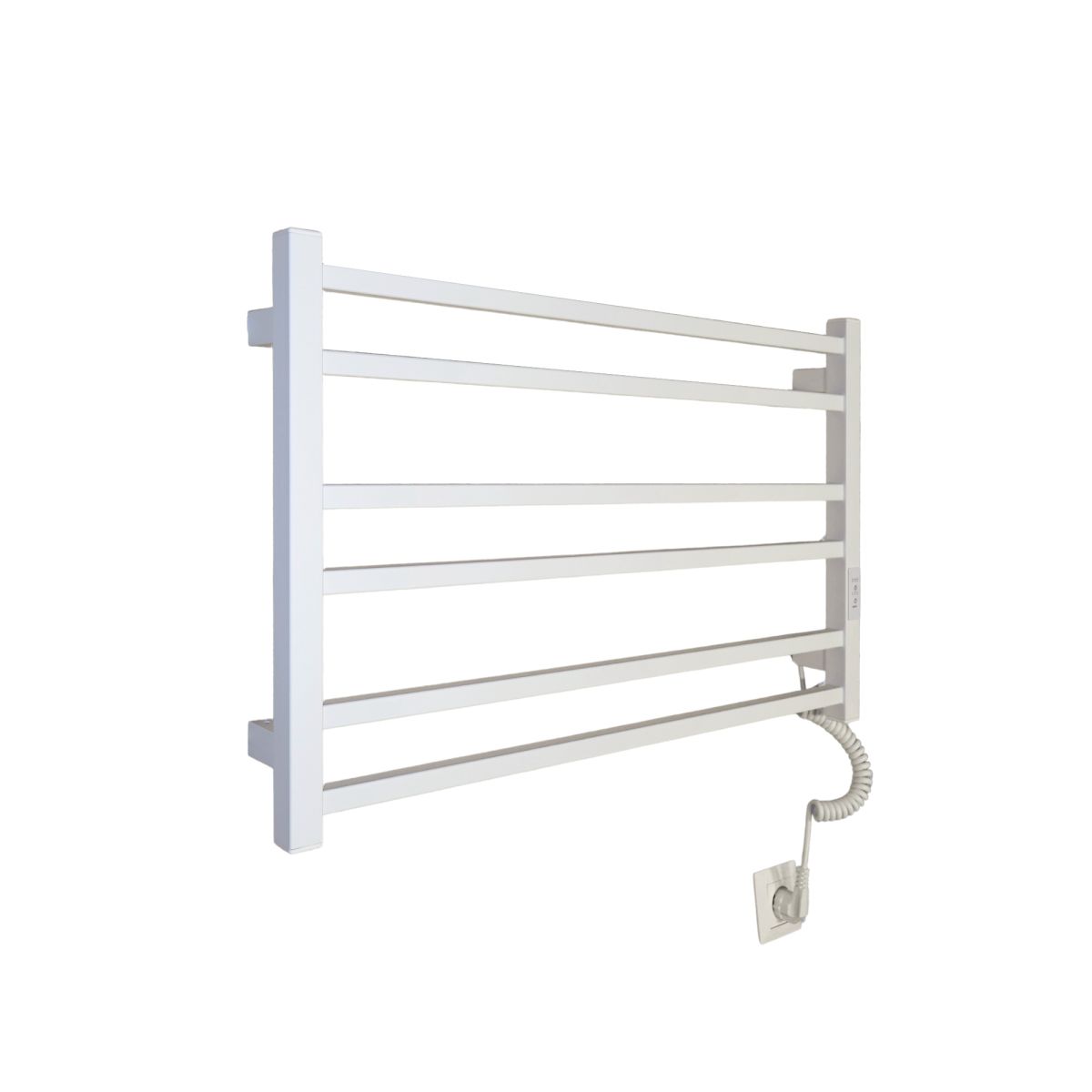 Рушникосушарка електрична Carino MICHELE з контроллером Білий мат 490*790