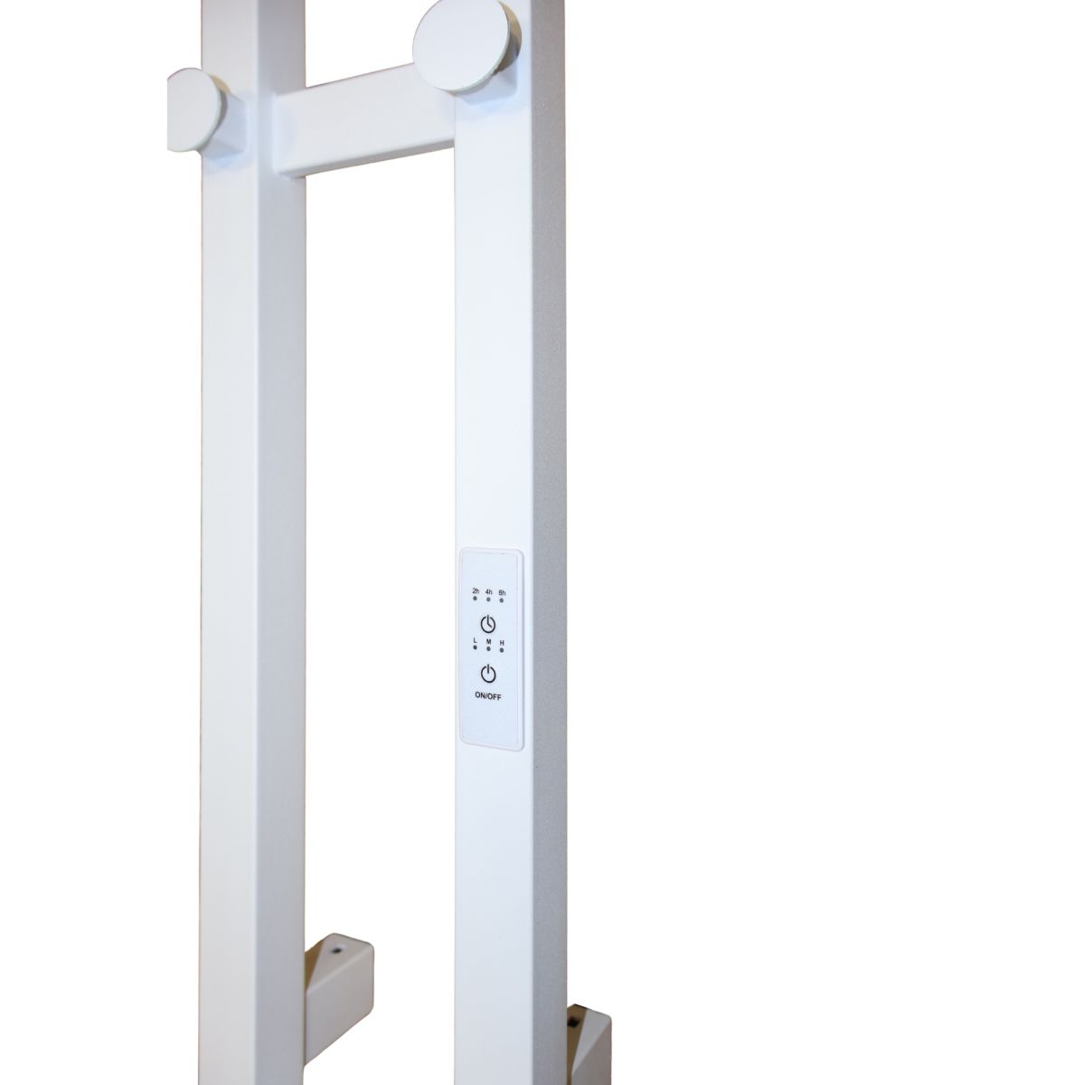 Рушникосушарка електрична Carino LEONE з контроллером Білий мат 1190*150