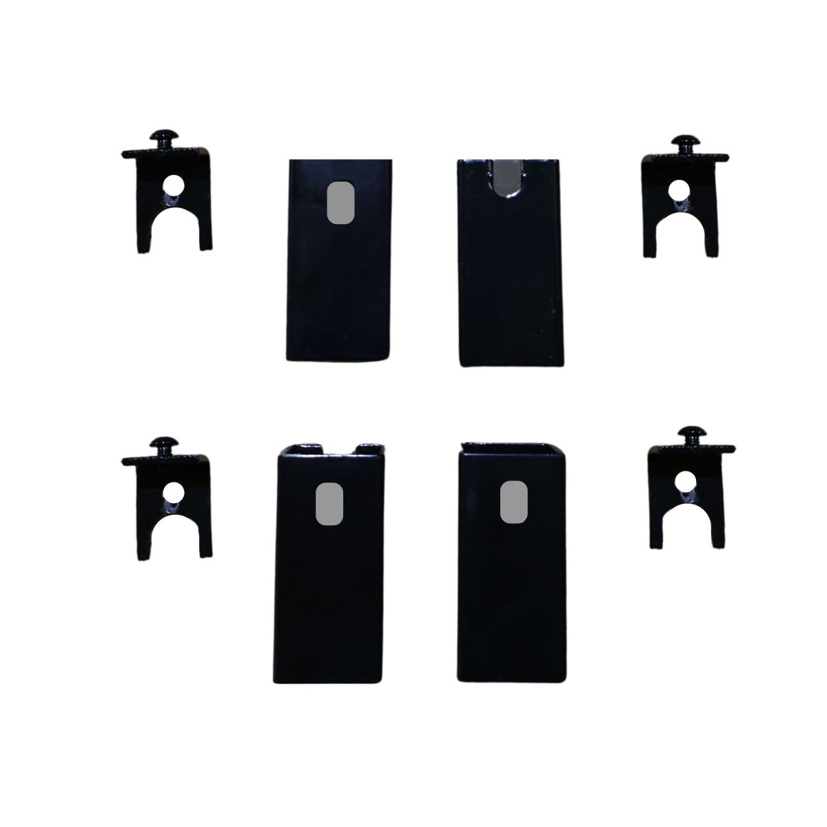 Рушникосушарка електрична Carino GIACOMO з контроллером Чорний мат 1190*270