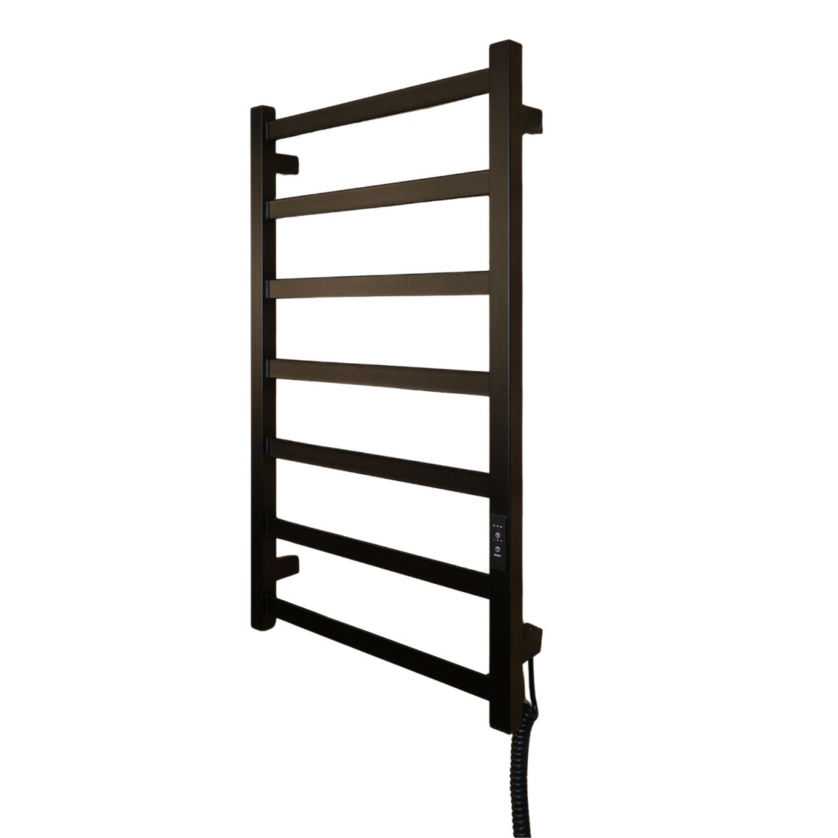 Рушникосушарка електрична Carino LAURA з контроллером Чорний матовий 790*490