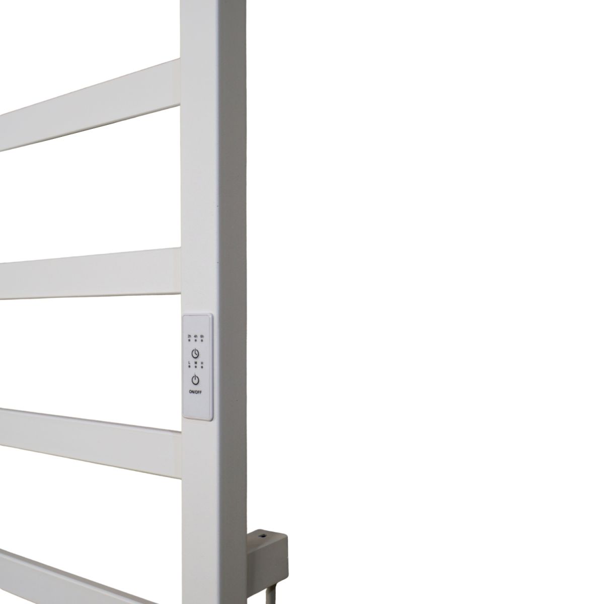 Рушникосушарка електрична Carino LAURA з контроллером Білий матовий 790*490