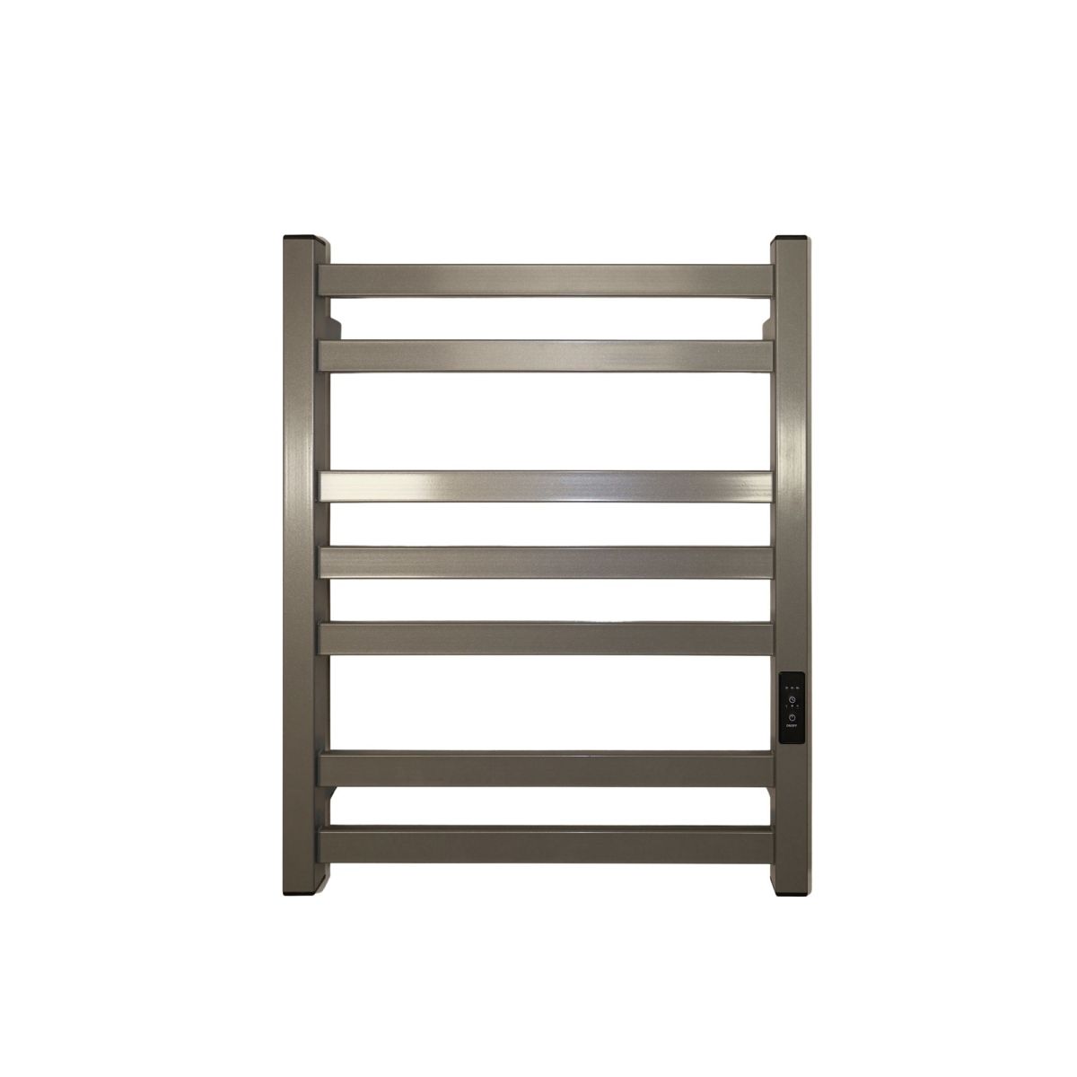 Рушникосушарка електрична Carino RICARDO з контроллером Сірий металік 590*490