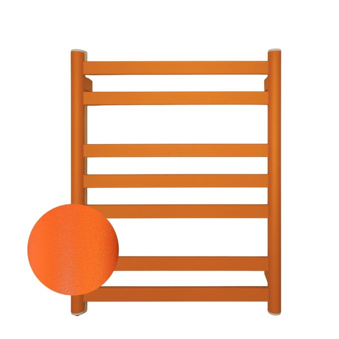 Рушникосушарка електрична Carino RICARDO з кнопкою Помаранчевий пісок 590*490